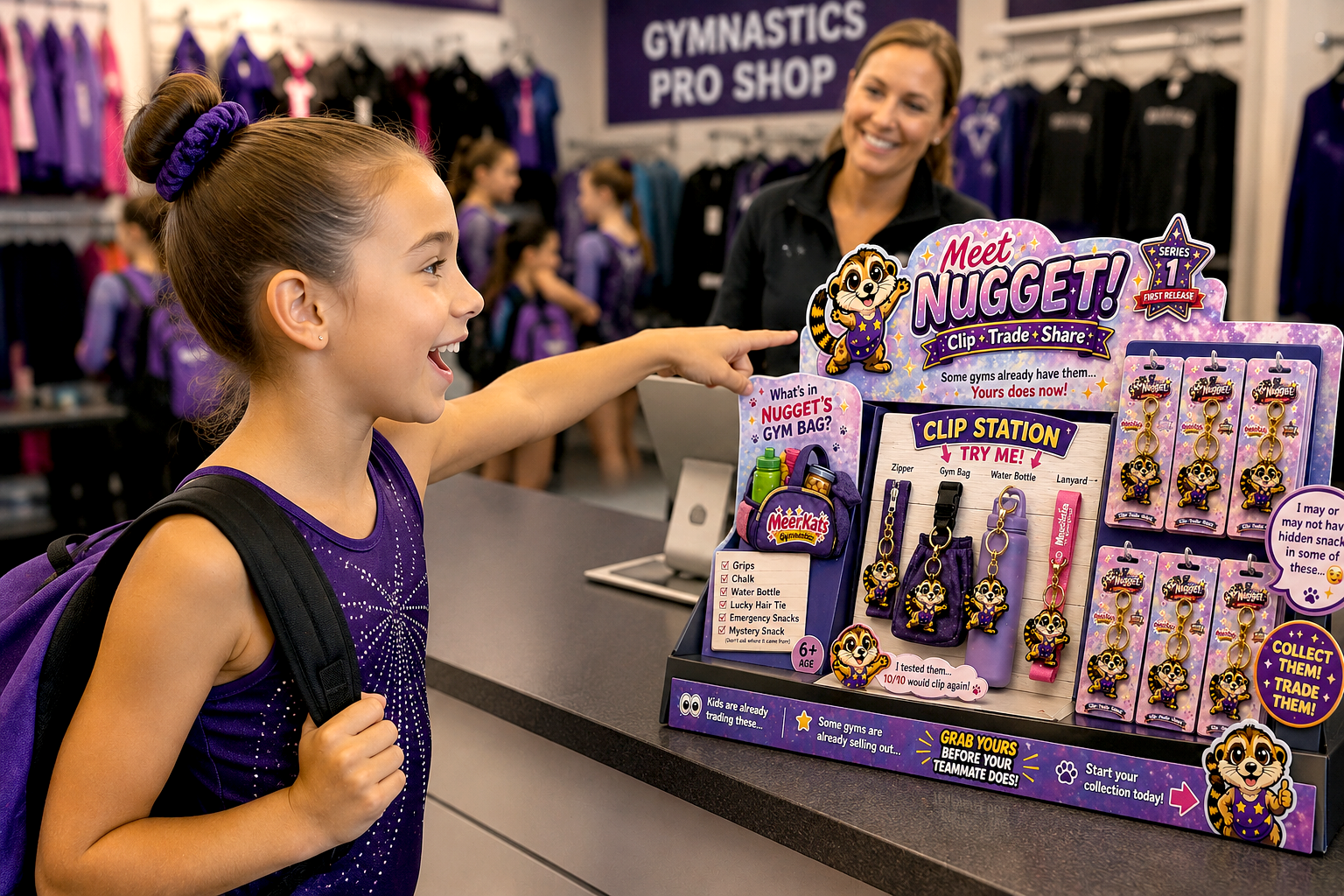 Nugget's Nuggets™ | Gymnastics Clips, Collectibles & Accessories